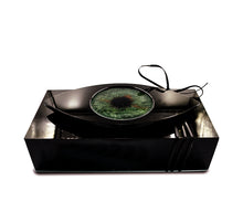 Görseli Galeri görüntüleyiciye yükleyin, Göz Detaylı Siyah Akrilik Kutu
